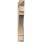 Ekena Millwork Merced Arts & Crafts Smooth Outlooker, Douglas Fir, 7 1/2"W x 48"D x 48"H OUT08X48X48MRC03SDF - alternate 2